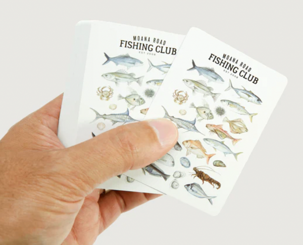 NZ Fishing Club - Playing Cards