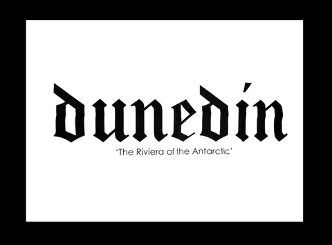 Dunedin 'The Riviera of the Antarctic' Tea Towels