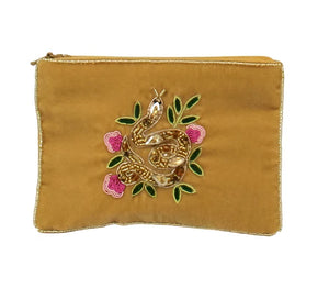 Gold Snake Velvet Coin Purse Coin Purse My Doris