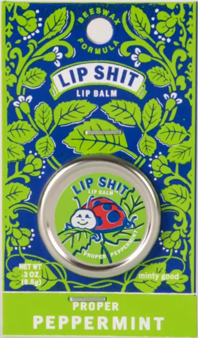 Lip Shit - Proper Peppermint Lip Balm BlueQ