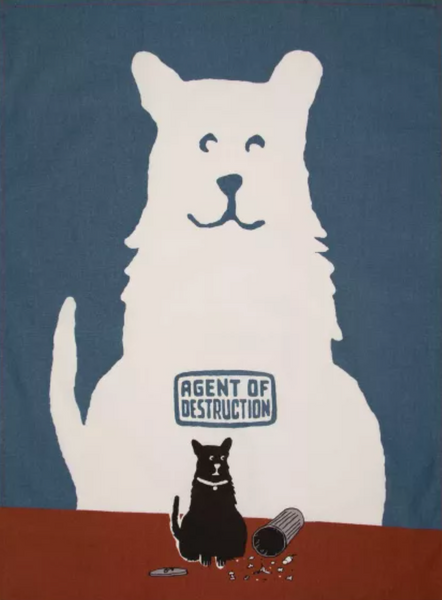 Agent of Destruction - Tea Towel