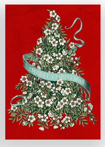 Christmas Card - Manuka Merry Christmas Tree