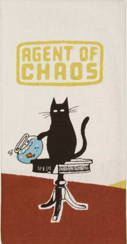 Agent of Chaos - Tea Towel