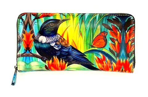 Leather Wallet - Tui Monarch wallet AM Trading