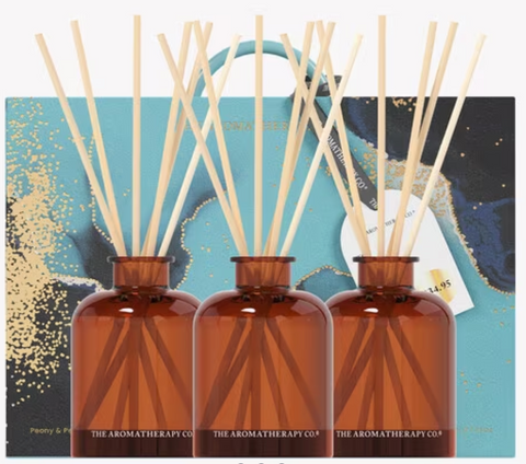 Festive Aroma Dream Mini Diffuser Trio Set Home The Aromatherapy Co.