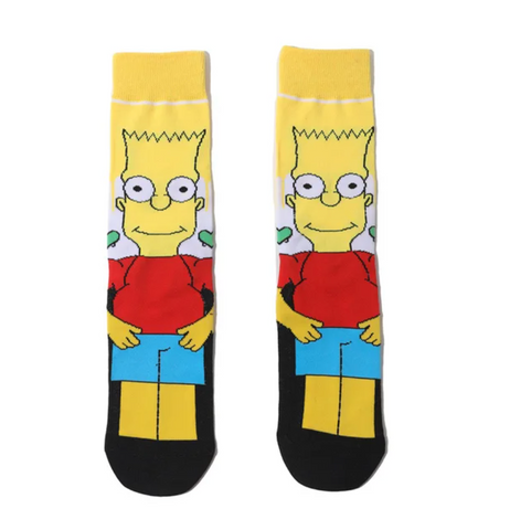 Cheeky Bart Simpson Socks