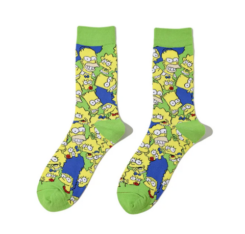 Simpsons Family Socks
