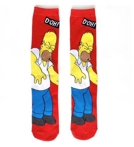 D'Oh Homer Simpson Socks