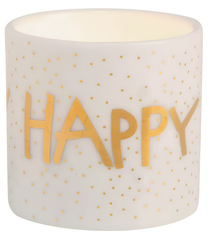 Happy Birthday Tea Light Holder Tealight House Räder
