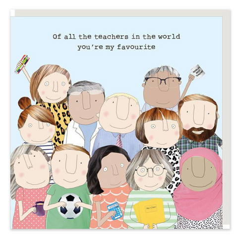 Card -  Fave Teacher