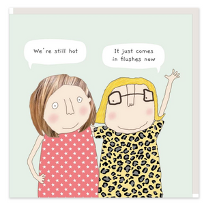 Card - Flushes Greeting Card Rosie Made A Thing