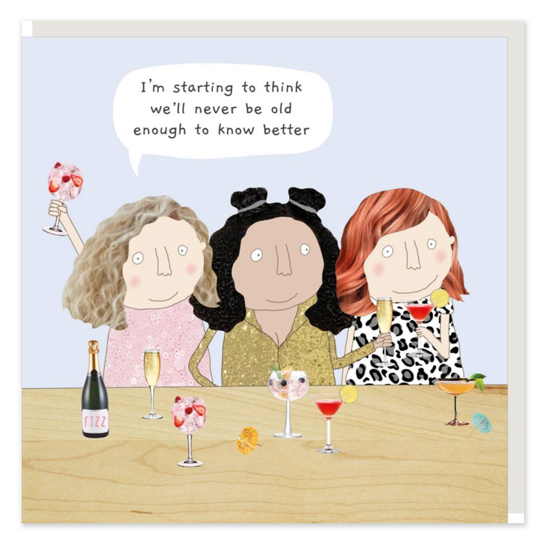 Card - Know Better Greeting Card Rosie Made A Thing