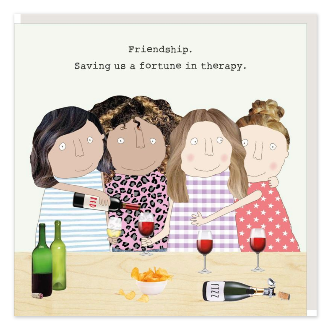 Card - Therapy Greeting Card Rosie Made A Thing