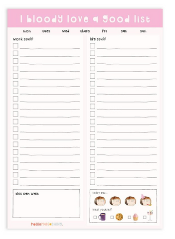 Bloody Good Planner Stationery Rosie Made A Thing