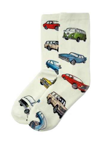 NZ Vintage Car Club Socks Socks Moana Road