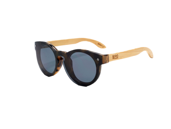 Marilyn Monroe Sunglasses Sunglasses Moana Road Tortoiseshell with wooden arms