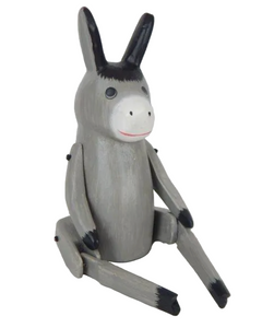 Animal Wooden Figurine - Donkey