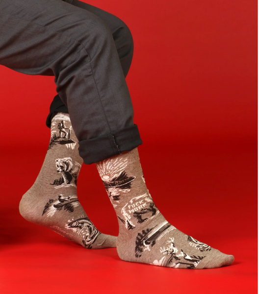 Fuck Work Men's Socks