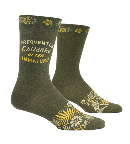 Frequently Childlike Men's Socks