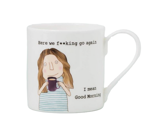 Here We F**king Go Female Mug