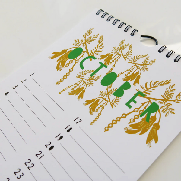 Perpetual Birthday Calendar Calender Natty