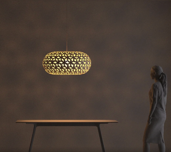 David Trubridge - Snowflake Pendant Light
