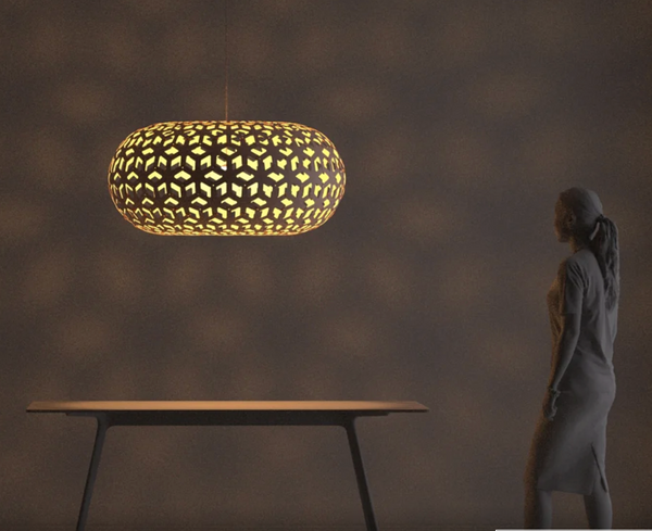 David Trubridge - Snowflake Pendant Light