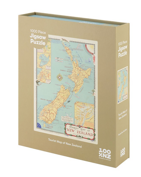 Tourist Map of NZ  Puzzle