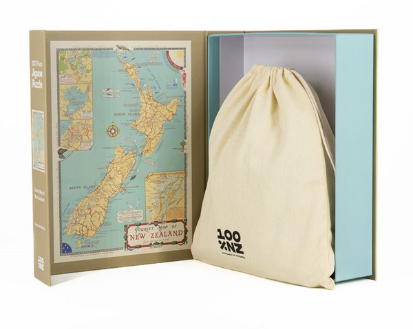 Tourist Map of NZ  Puzzle
