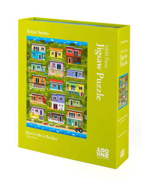 Kiwi Cribs & Baches Jigsaw Puzzle
