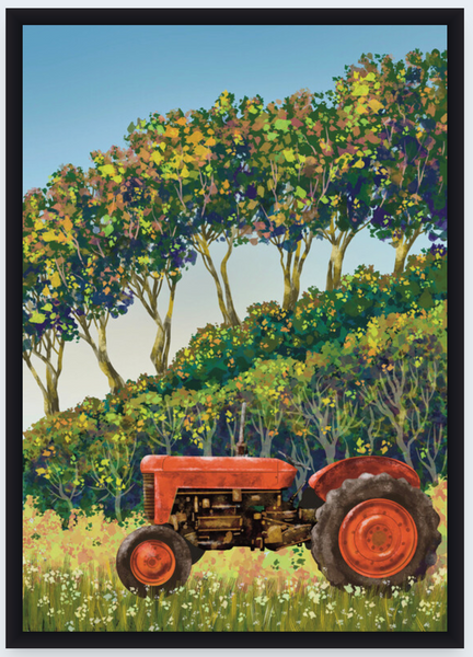 Workhorse by David Owen - Boxed Frame Notecard