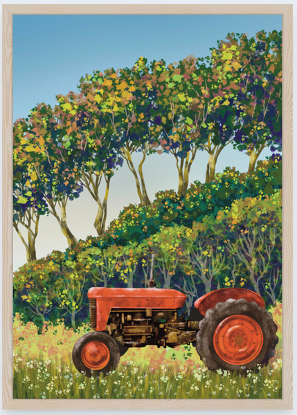 Workhorse by David Owen - Boxed Frame Notecard