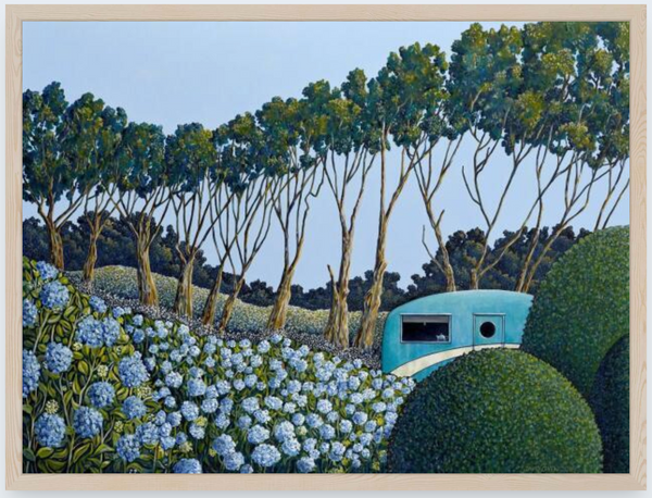 My Blue Heaven by David Owen - Boxed Frame Notecard