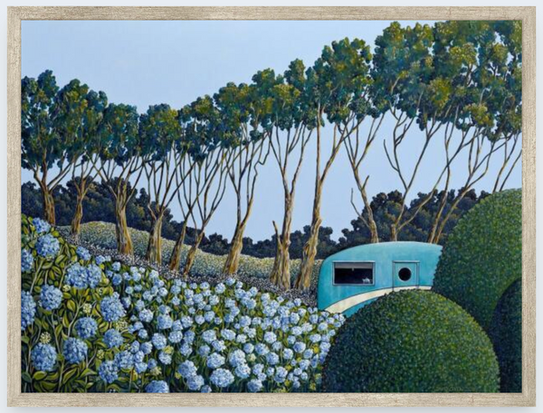 My Blue Heaven by David Owen - Boxed Frame Notecard
