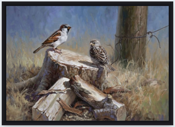 Rendezvous by Ben Ho - Boxed Frame Notecard