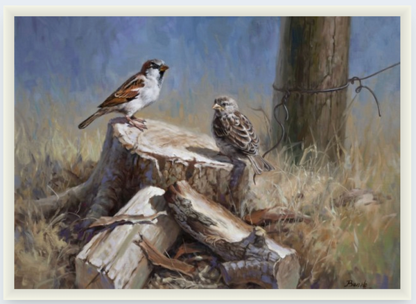 Rendezvous by Ben Ho - Boxed Frame Notecard