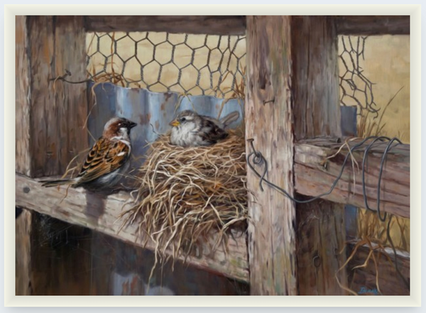 The Nest by Ben Ho - Boxed Frame Notecard