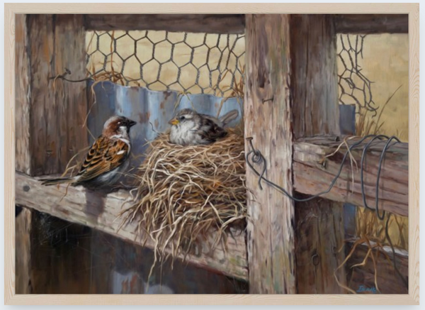 The Nest by Ben Ho - Boxed Frame Notecard