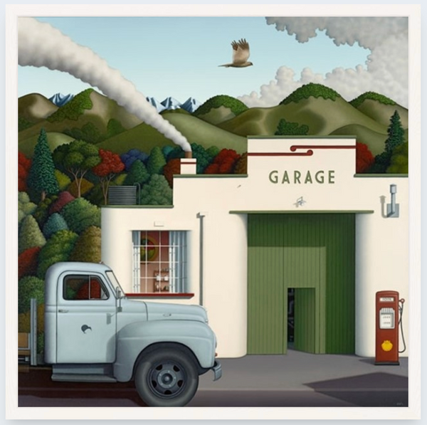 Where There's Smoke by Hamish Allan - Boxed Frame Notecard