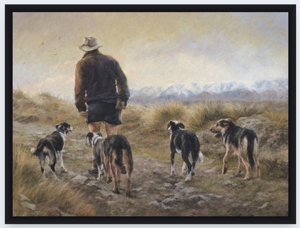 Troopers by Julie Greig - Boxed Frame Notecard