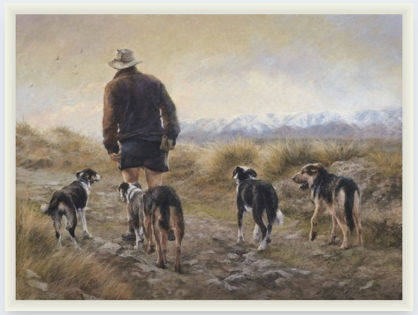Troopers by Julie Greig - Boxed Frame Notecard