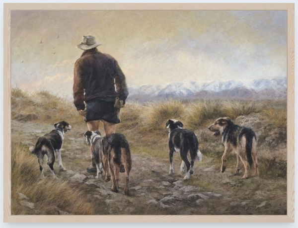 Troopers by Julie Greig - Boxed Frame Notecard