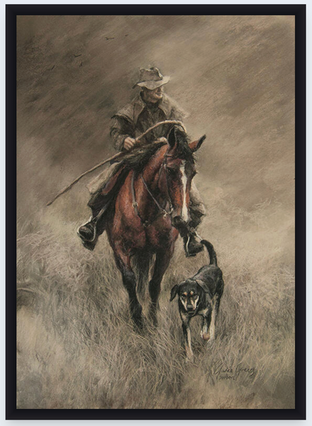 No Matter The Weather by Julie Greig - Boxed Frame Notecard