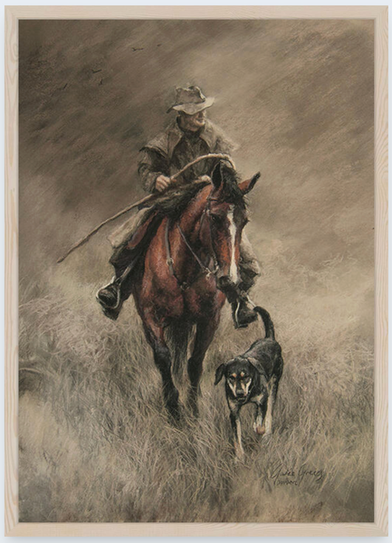 No Matter The Weather by Julie Greig - Boxed Frame Notecard