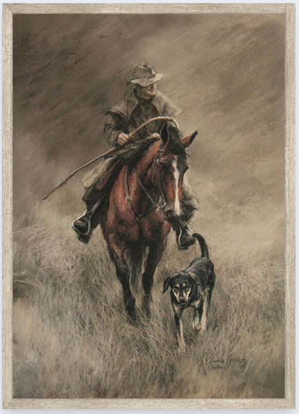 No Matter The Weather by Julie Greig - Boxed Frame Notecard
