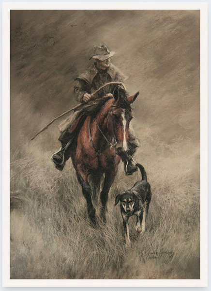 No Matter The Weather by Julie Greig - Boxed Frame Notecard