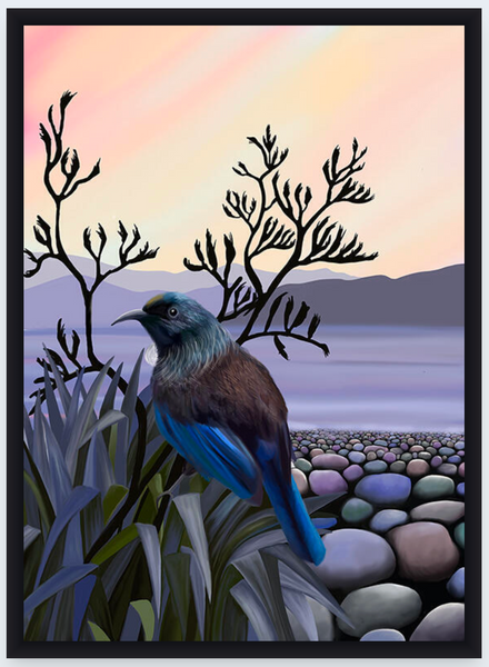 Tui View by Vicky Peacock - Boxed Frame Notecard