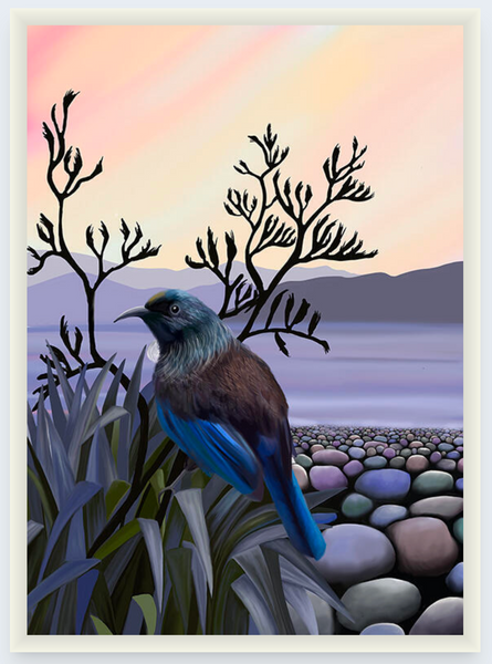 Tui View by Vicky Peacock - Boxed Frame Notecard