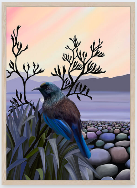 Tui View by Vicky Peacock - Boxed Frame Notecard