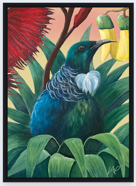 Tui 2 by Vicky Peacock - Boxed Frame Notecard